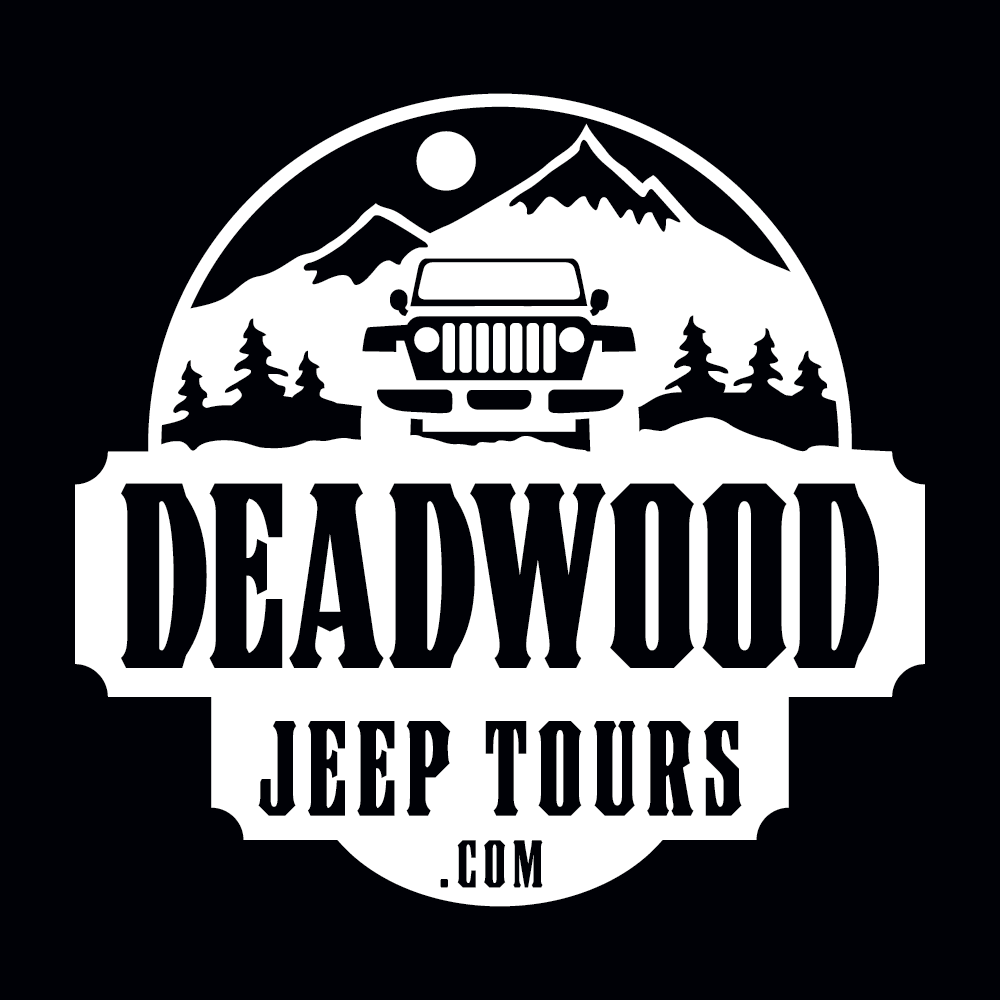 Deadwood Jeep Tours Logo - White